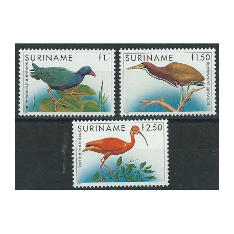 Surinam - Nr 1146 - 48 1985r - Ptaki