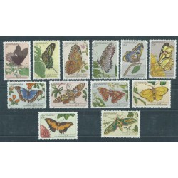 Surinam - Nr 1040 - 51 1983r - Motyle