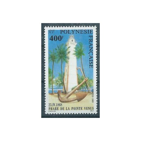 Polinezja Fr. - Nr 502 1988r - Latarnia morska