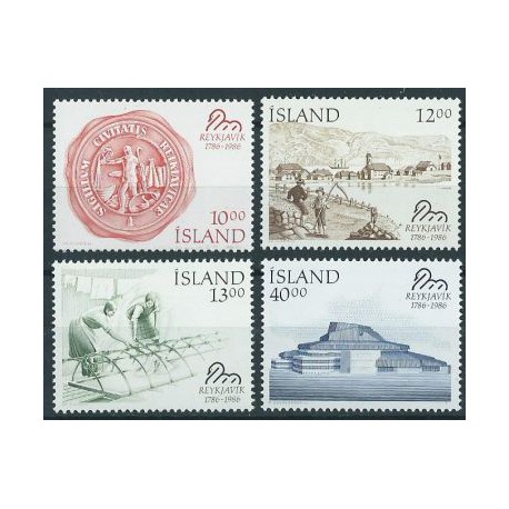 Islandia - Nr 654 - 57 1986r - Słania