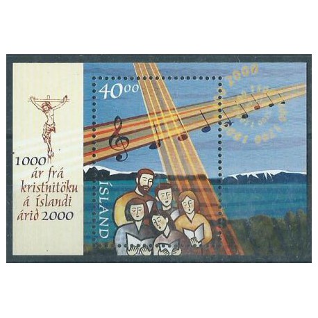 Islandia - Bl 25 2000r - Religia