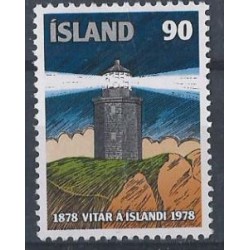 Islandia - Nr 537 1978r - Latarnia