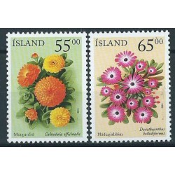 Islandia - Nr 974 - 75 2001r - Kwiaty