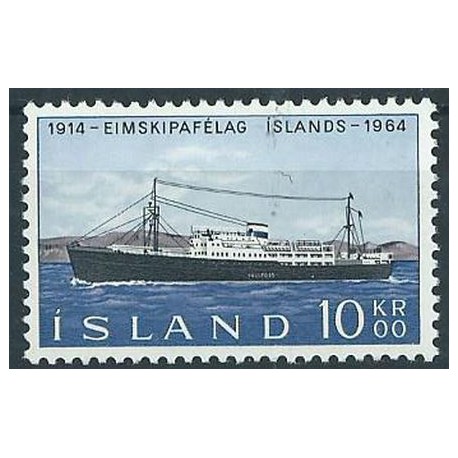 Islandia - Nr 377 1964r - Marynistyka