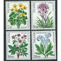 Islandia - Nr 592 - 95 1983r - Kwiaty