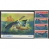 Somalia - Nr 789 - 92 Bl 64 1999r - Ssaki morskie