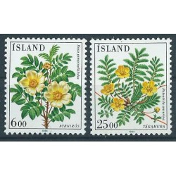 Islandia - Nr 612 - 13 1984r - Kwiaty