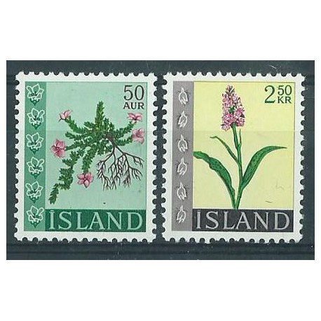 Islandia - Nr 415 - 16 1968r - Kwiaty