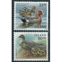 Islandia - Nr 722 - 23 1990r - Ptaki