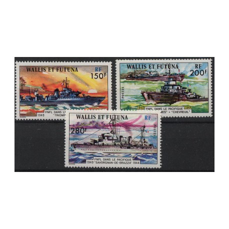 Wallis & Futuna - Nr 308 - 10 1978r - Marynistyka - Militaria