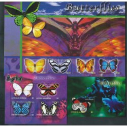 Antigu & Barbuda - Nr 3997 - 04 Bl 58 12004r - Motyle