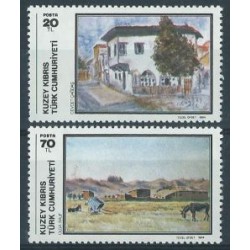 Cypr Tur. - Nr 151 - 52 1984r - Malarstwo