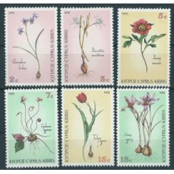 Cypr - Nr 758 - 63 1990r - Kwiaty