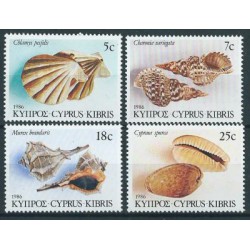 Cypr - Nr 657 - 60 1986r - Muszle