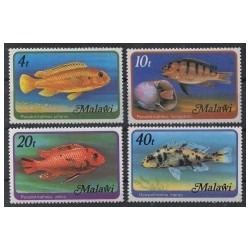 Malawi - Nr 285 - 88 1977r - Ryby