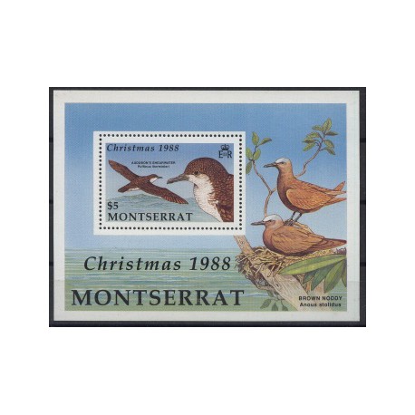 Montserrat - Bl 50 1988r - Ptaki