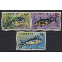 St. Vincent - Nr 448 - 50 Specimen 1976r - Ryby