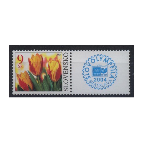 Słowacja - Nr 479 2004r - Kwiaty