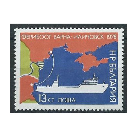 Bułgaria - Nr 2727 1978r - Marynistyka