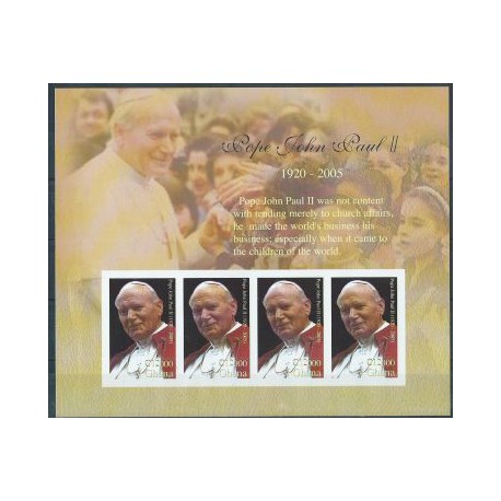 Ghana - Nr 3828  B 2005r - Papież