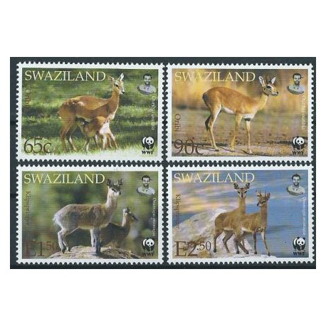 Swaziland - Nr 702 - 05 2001r - WWF - Ssaki