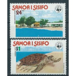 Samoa - Nr 370 - 71 1978r - WWF - Fauna morska