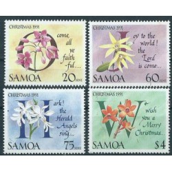 Samoa - Nr 720 - 23 1991r - Kwiaty
