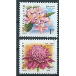 Singapur - Nr 1692 - 93 2007r - Kwiaty