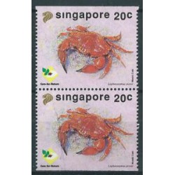 Singapur - Nr 668 D/D 1992r - Fauna morska