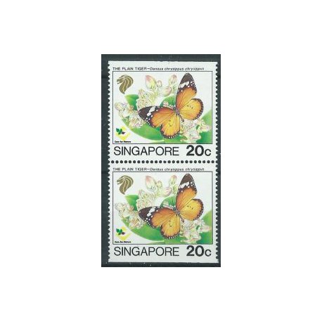 Singapur - Nr 697 D/D 1993r - Motyle