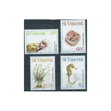 St Vincent - Nr 647 - 50 1983r - Fauna morska