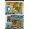 Senegal - Nr 688 - 89 Pasek  1978r - Ptaki -  Ssaki