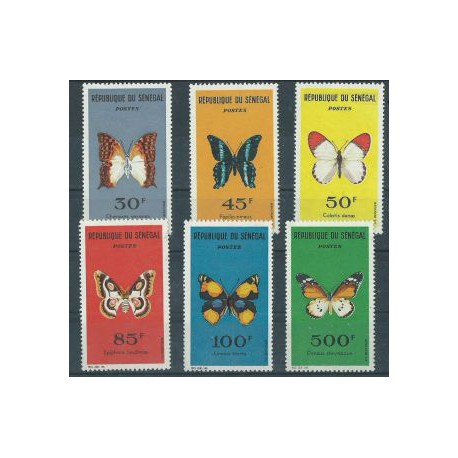 Senegal - Nr 267 - 72 1963r - Motyle