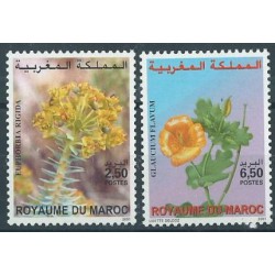 Maroko - Nr 1380 - 81 2001r - Kwiaty