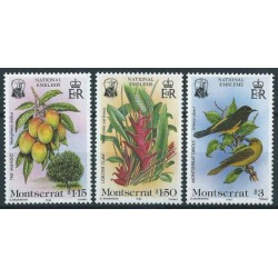Montserrat - Nr 565 - 67 1985r - Ptaki -  Owoce - Kwiaty