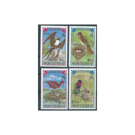 Montserrat - Nr 701 - 04 1988r - Ptaki
