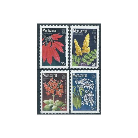 Montserrat - Nr 662 - 65 1986r - Kwiaty