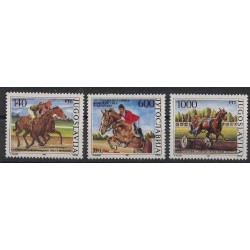 Jugosławia - Nr 2293 - 95 1988r - Konie