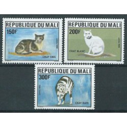 Mali - Nr 1058 - 60 1986r - Koty