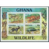 Ghana - Bl 71 1977r - WWF -  Ssaki