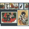 Ghana - Nr 2853 - 58 Bl 362 - 63 1998r - Koty -  Psy