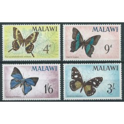 Malawi - Nr 037 - 40 1966r - Motyle