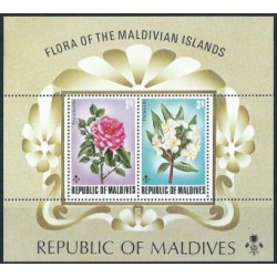 Malediwy - Bl 22 1973r - Kwiaty
