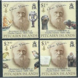 Pitcairn - Nr 779 - 82 2009r - Darwin - Ptaki  - Ssaki