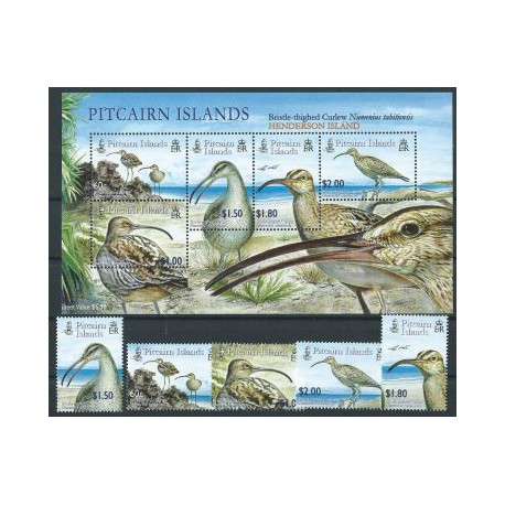 Pitcairn - Nr 685 - 89 Bl 41 2006r - Ptaki