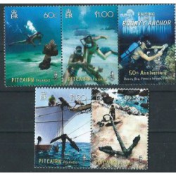Pitcairn - Nr 721 - 24 Pasek  2007r - Marynistyka -  Płetwonurek