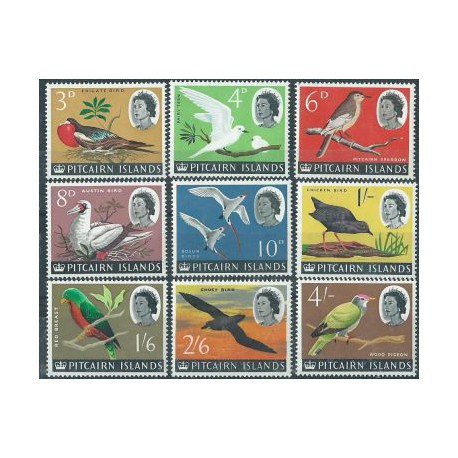 Pitcairn - Nr 042 - 50 1964r - Ptaki