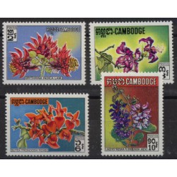 Kambodża - Nr 302 - 05 1971r - Kwiaty