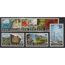 Nowa Zelandia - Nr 492 - 97 1968r - Rybołówstwo - Krajobrazy