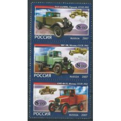 Rosja - Nr 1437 - 39 2007r - Samochody